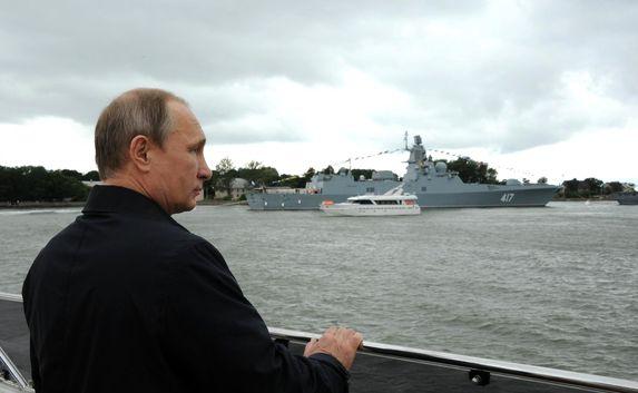 Стало известно, где Владимир Путин отпразднует День ВМФ 2016
