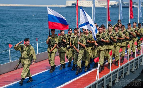 Генеральная репетиция парада ко Дню ВМФ состоялась в Севастополе