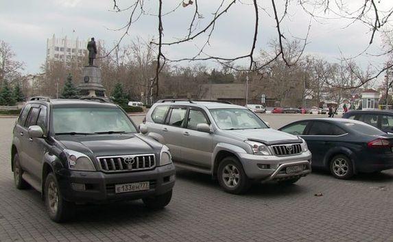 На пл.Нахимова в Севастополе можно «протестировать» парковку