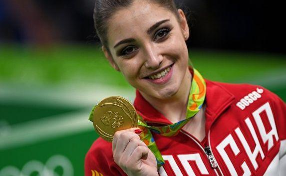 Гимнастка Алия Мустафина завоевала золотую медаль на Олимпиаде