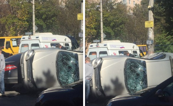 «Перевёртыш» в Симферополе — фотофакт