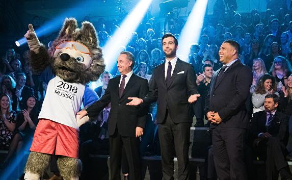 Волк Забивака стал талисманом ЧМ-2018 по футболу в России
