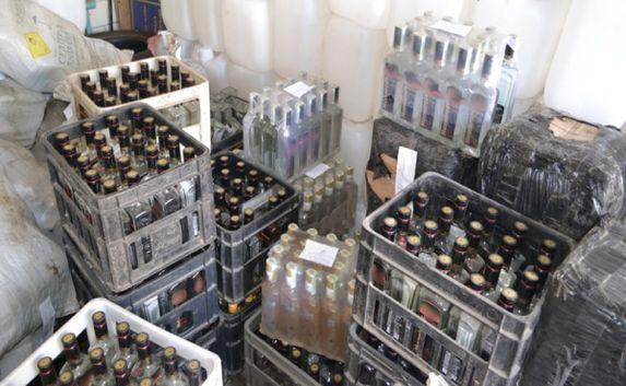 Фальсифицированный алкоголь на 36 миллионов рублей изъят в Крыму