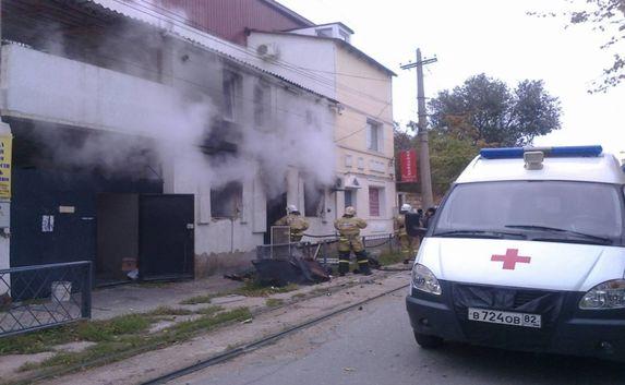 Из-за взрыва газа в жилом доме в Крыму пострадала женщина (фото)