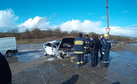 В ДТП на трассе Бахчисарай-Севастополь пострадали двое