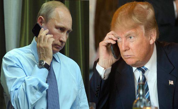 Стало известно, о чём говорили Путин и Трамп по телефону