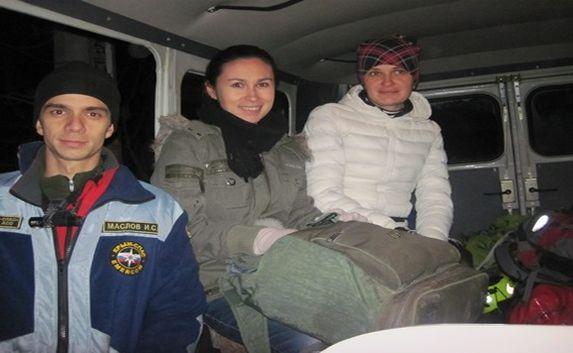 Две женщины с ребёнком заблудились в горах Крыма
