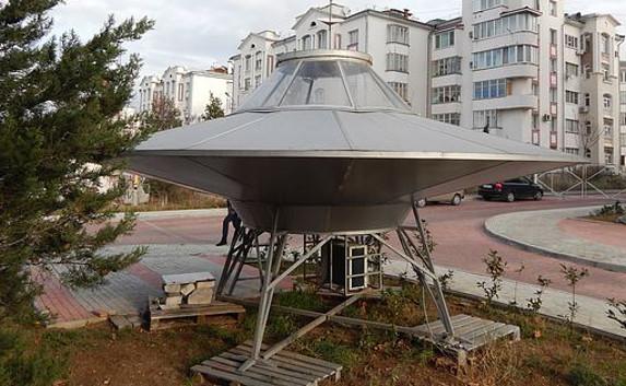 Тарелка НЛО «приземлилась» в Севастополе