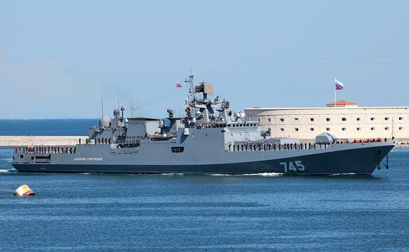 Фрегат «Адмирал Григорович» вернулся из Средиземного моря (фото)