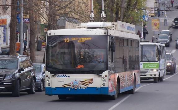 Троллейбусы в Севастополе будут ходить всю новогоднюю ночь (график)