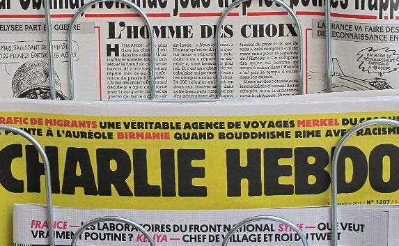 Charlie Hebdo карикатурами ответил на крушение Ту-154 и убийство посла