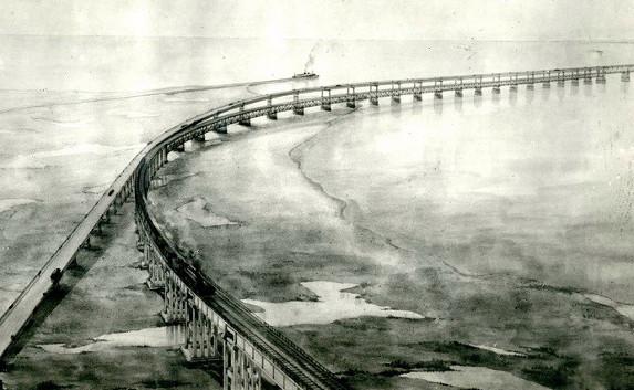 Как выглядел проект Крымского моста 1949 года — фото