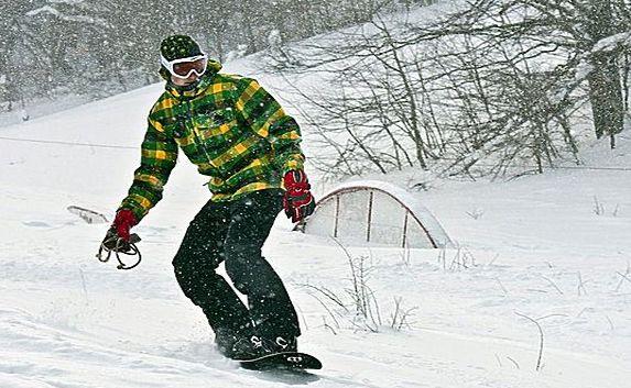В Крыму травмированы восемь любителей зимних видов спорта 
