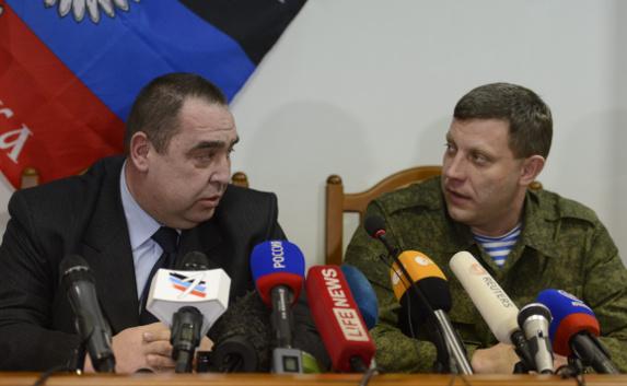 Лидеры ДНР и ЛНР приехали в Крым