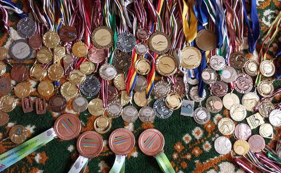 Спортсмены из Крыма в минувшем году завоевали более тысячи медалей