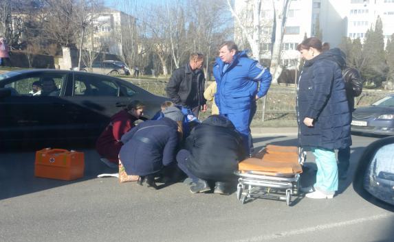 ДТП в Севастополе: в районе «Муссона» сбили девушку