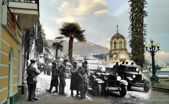 Фотограф соединил историю Крыма в проекте «Пересечение времён»
