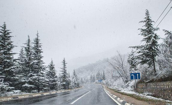 Погода в Крыму: до 12 градусов мороза и снег
