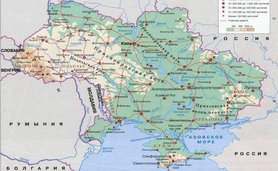 Сотрудник автовокзала наказан за карту с Крымом в составе Украины