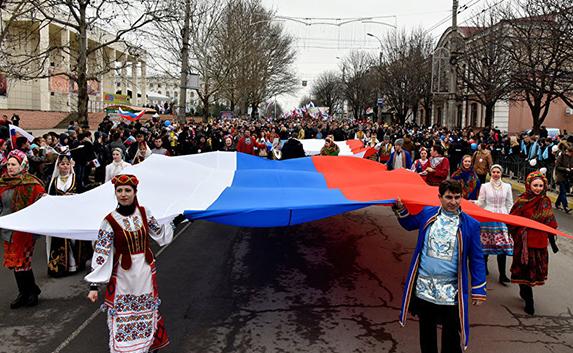 Как в Крыму отпраздновали годовщину референдума — фото