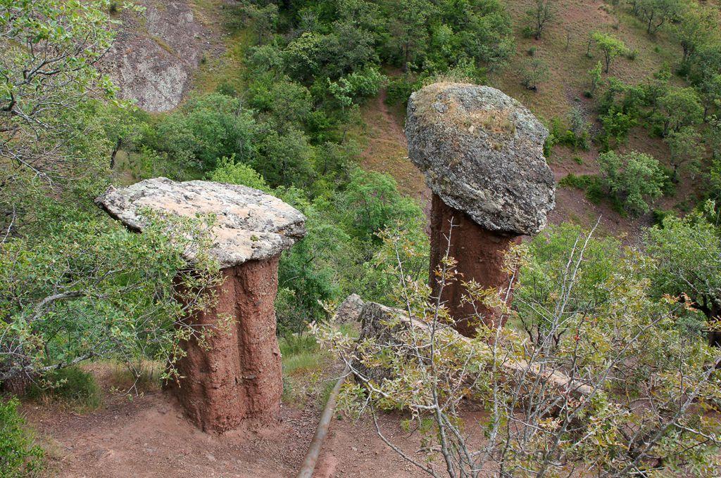 Удивительный Крым: ​Каменные грибы долины Сотера