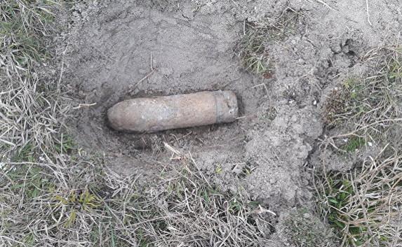 Ещё один схрон с мощным боеприпасом найден под Евпаторией 