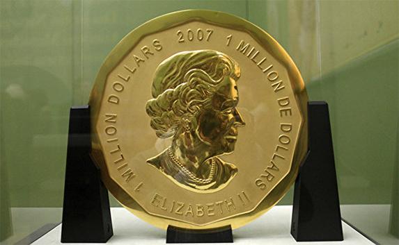 Из берлинского музея украли золотую монету номиналом в миллион 