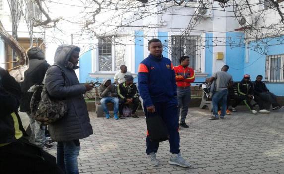 Камерунских футболистов нашли в Орджоникидзе 