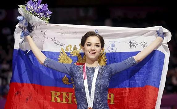 Фигуристка Евгения Медведева установила мировой рекорд