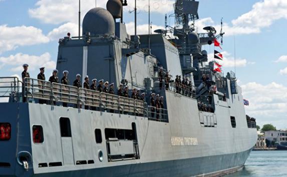 Моряки Черноморского флота провели совместные учения с турками 