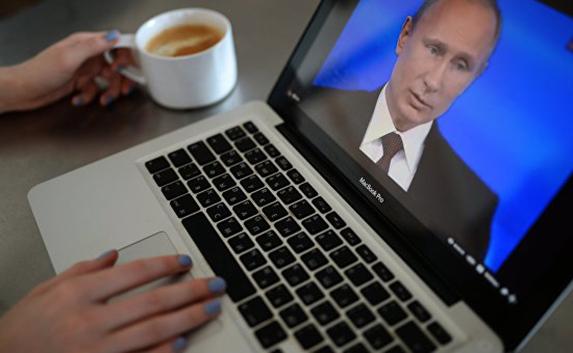 Крымчане интересуются Путиным чаще, чем другие пользователи Рунета