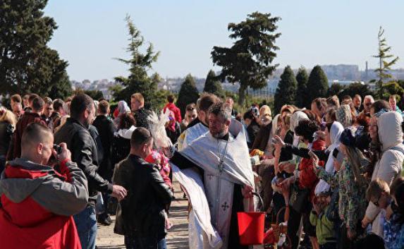 Как проходит празднование Пасхи в Севастополе (фото)
