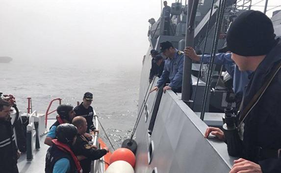Экипаж затонувшего «Лимана» доставлен в Севастополь
