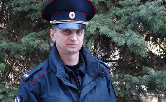 Севастопольский полицейский спас  мужчину на пожаре