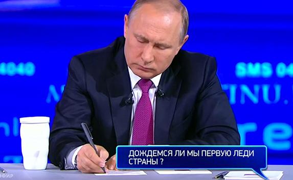 Вопросы без ответа: провокационные SMS в ходе «Прямой линии» Путина