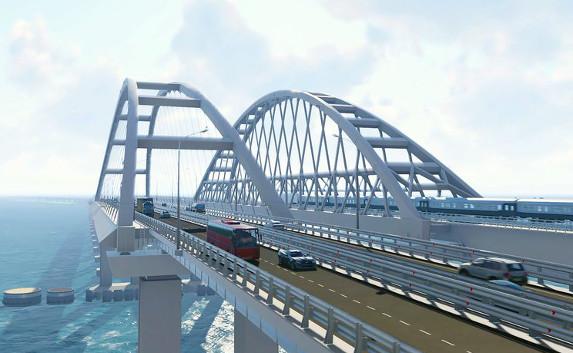 Крымский мост представили в новой 3D-модели (видео, фото)