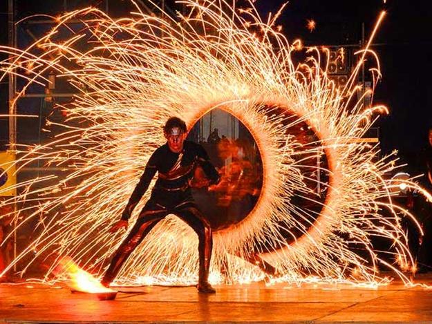 Международный фестиваль огненных театров пройдёт в Коктебеле
