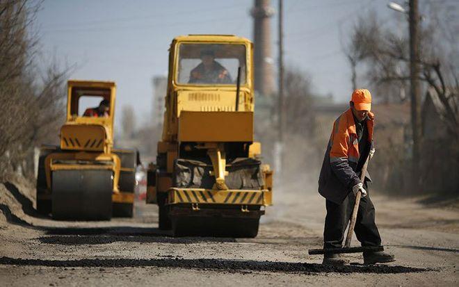 Ремонт дорог на центральном кольце Севастополя закончится к концу года