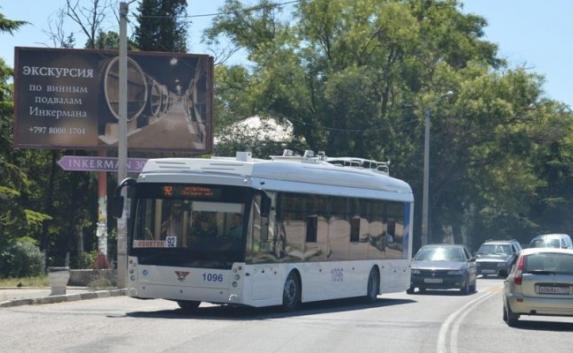 В Севастополе тестируют троллейбусный маршрут в Инкерман