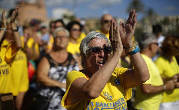 Жители Барселоны вышли на митинг против туристов (фото)