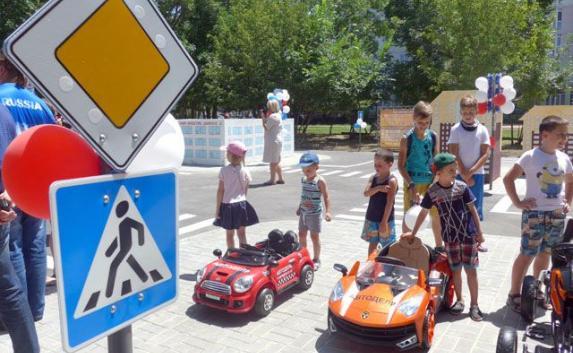 Уроки по безопасности дорожного движения для младших классов в Симферополе