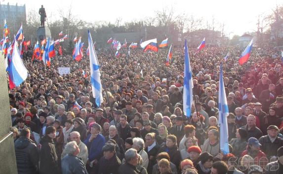 Митинг «Народной воли» избрал мэра Севастополя и отказался платить налоги в Госбюджет