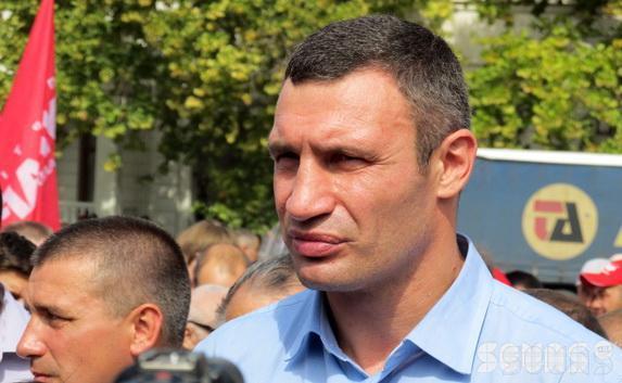 Кличко требует вывести Черноморский флот России из Украины