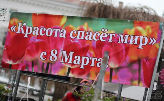 «Красота спасёт мир!»: в Севастополе открылась цветочная выставка, посвящённая Международному женскому дню