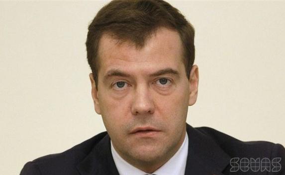 Медведев предложил освободить крымский бизнес от налогов на переходный период