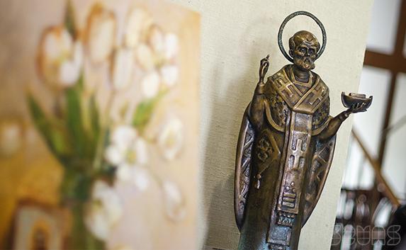 В арт-отеле «Украина» открылась выставка «Светлое Христово Воскресение»