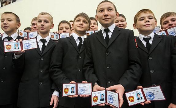 В Севастополе начато строительство президентского кадетского училища