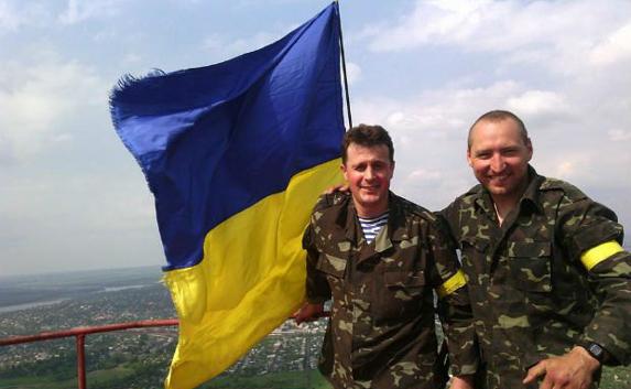 Украинские спецназовцы взяли телевышку под Славянском