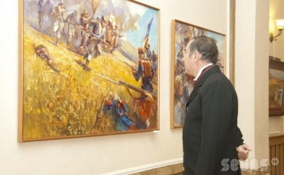 Открылась персональная выставка картин Сергея Берлова «Севастопольская сага»