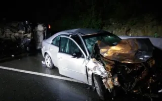 Автобус с футбольными фанатами и две иномарки попали в ДТП в Крыму